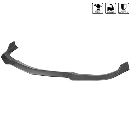 Spec-D Tuning SRT8 FRONT LIP MATTE BLACK LPF-CHG11SRTBK-PQ